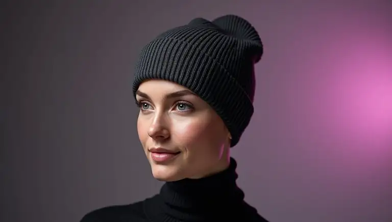 вязаная шапка