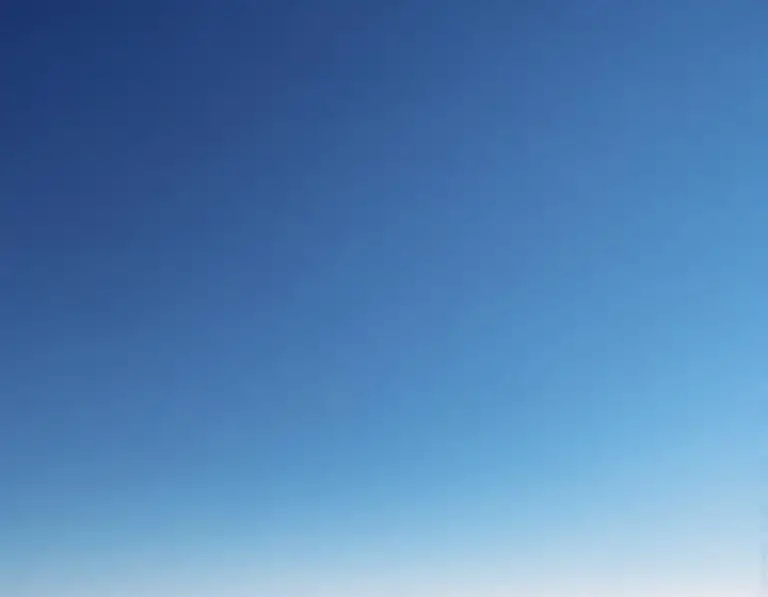 голубое небо