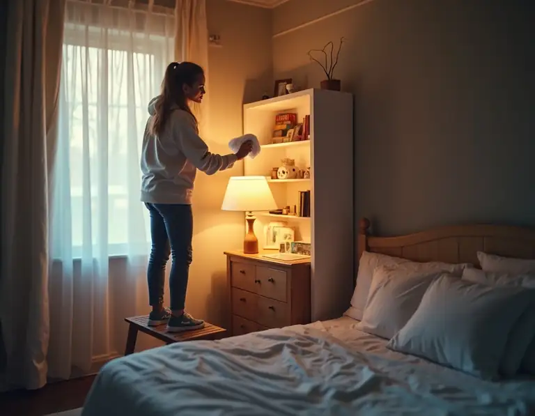 убирать / чистить