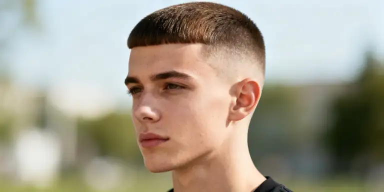 короткая мужская стрижка