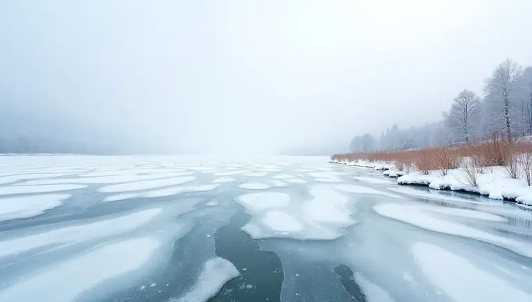 разгар зимы