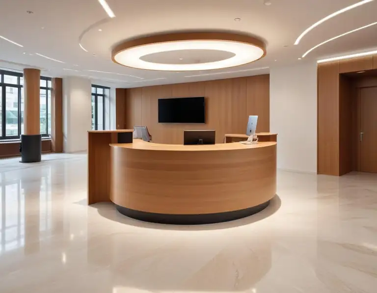 information desk