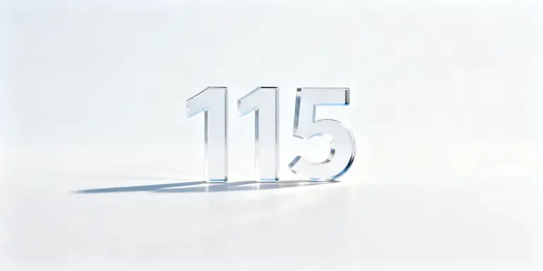 one hundred and fifteen