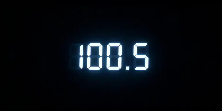 сто целых пять десятых