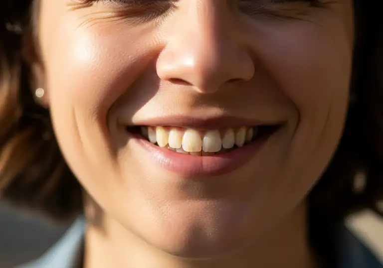 smiling