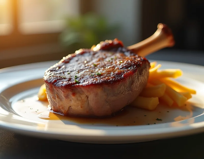 Отбивная на кости