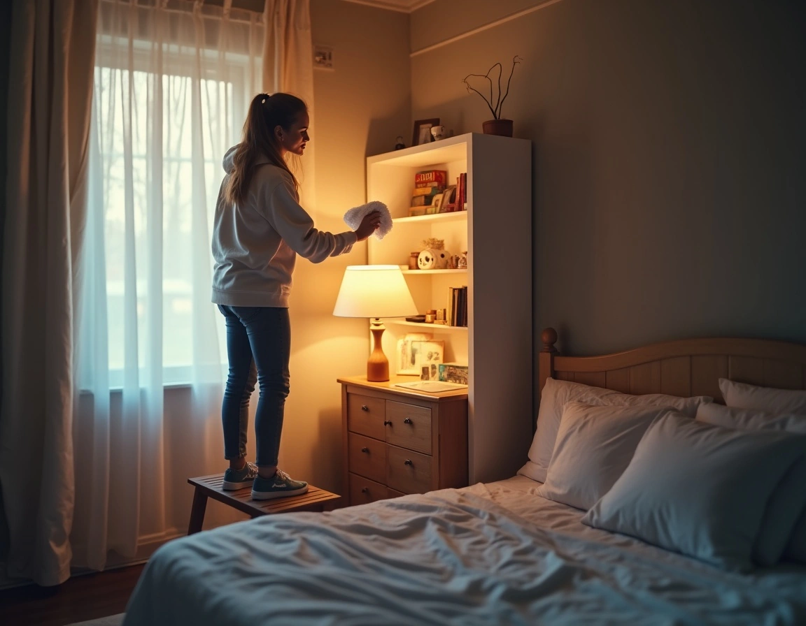 убирать / чистить