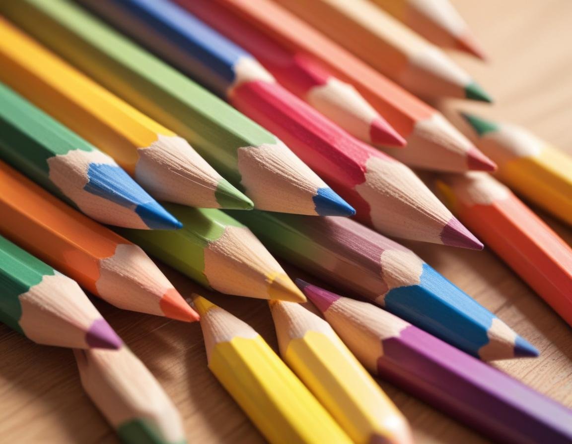 цветные карандаши