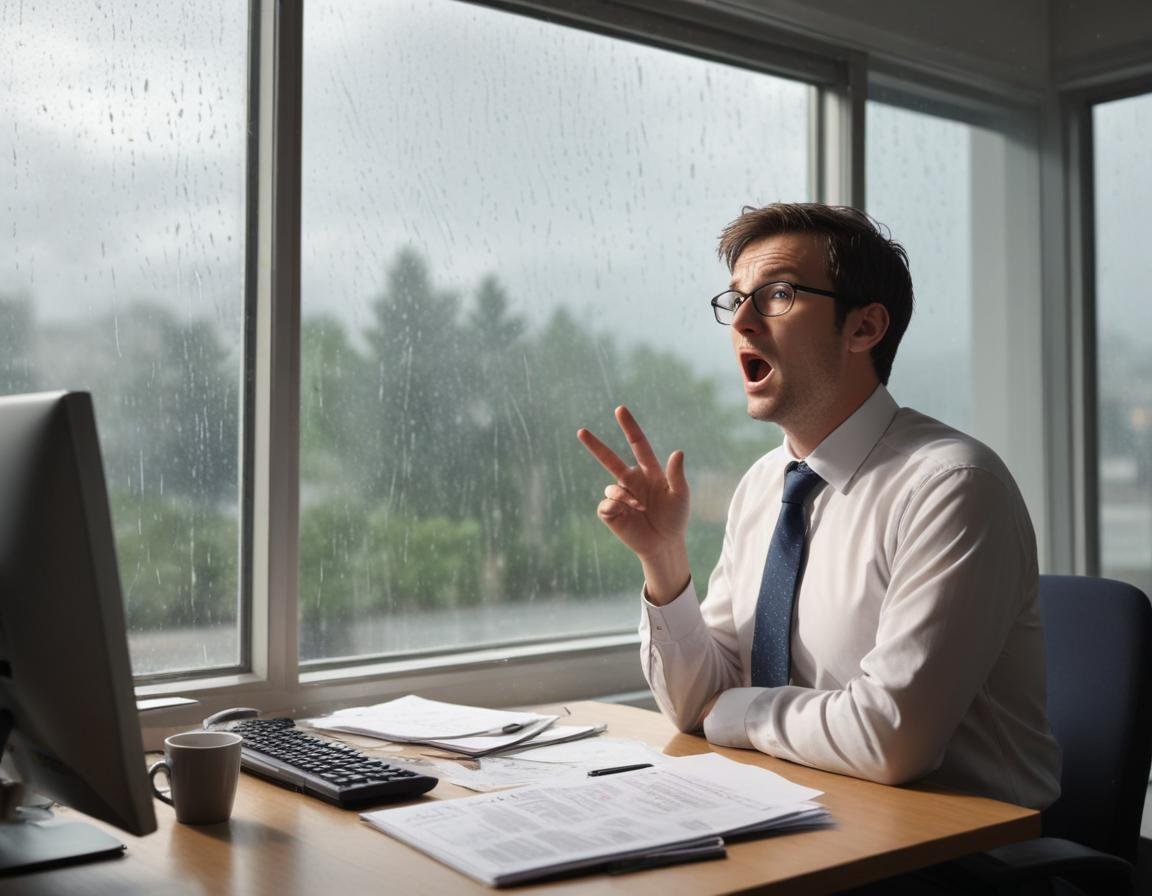 жаловаться на погоду