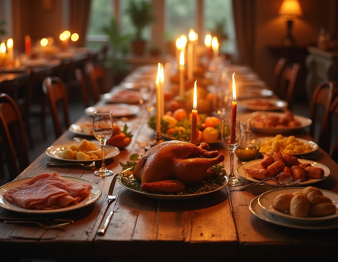 праздничный стол