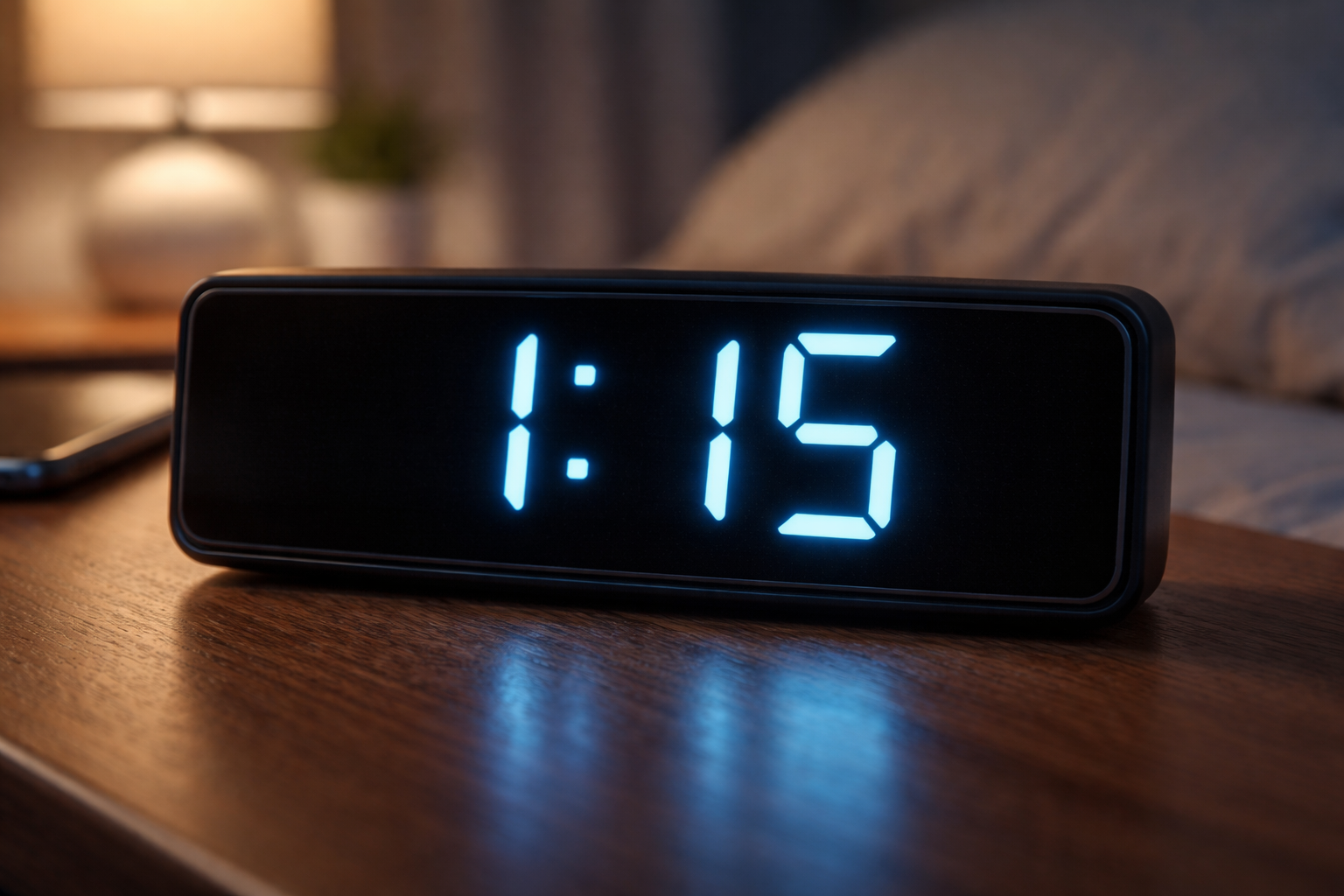 пятнадцать минут второго