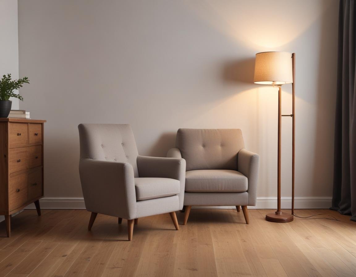 обставлять мебелью