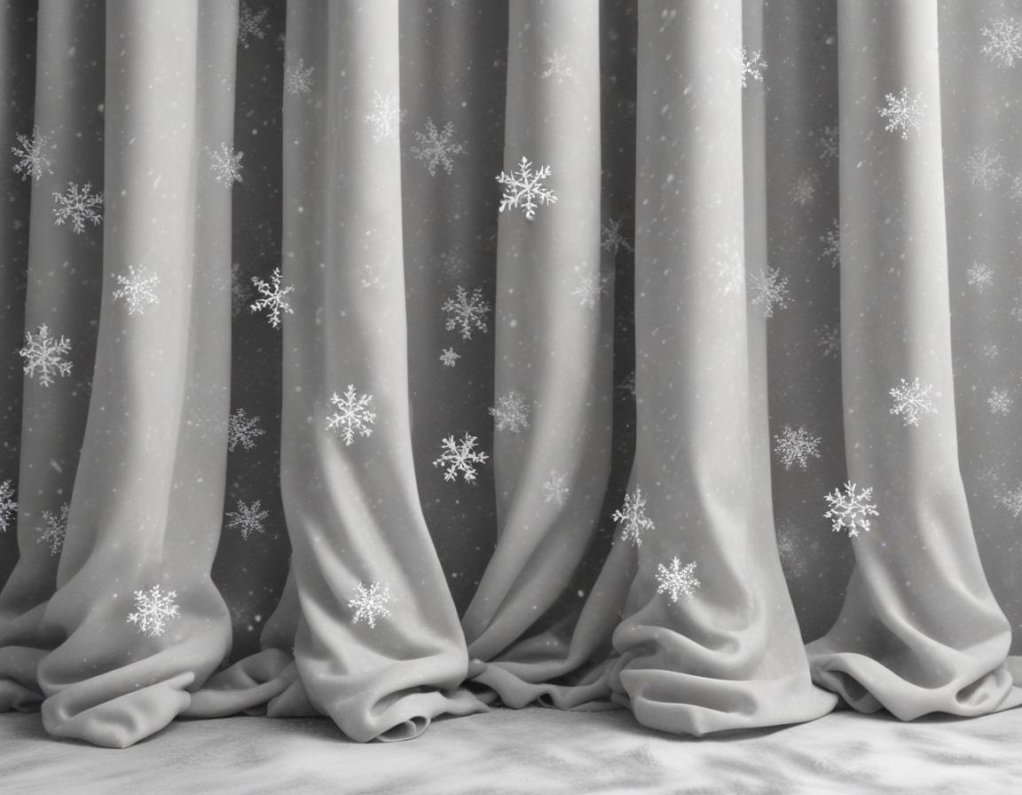 сильный снег