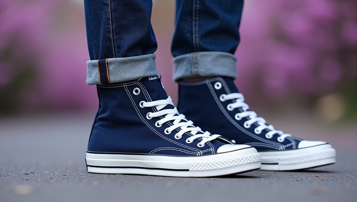 высокие кроссовки