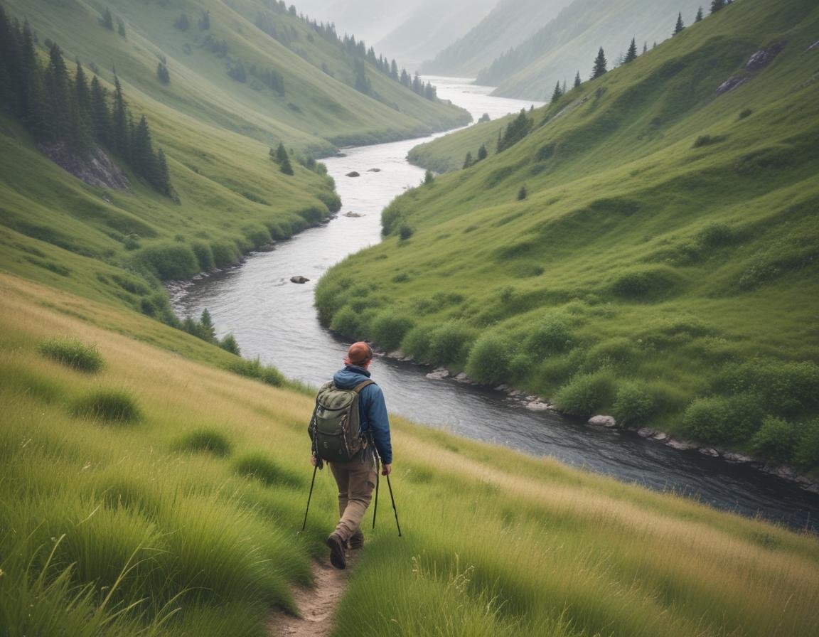 спускаться пешком