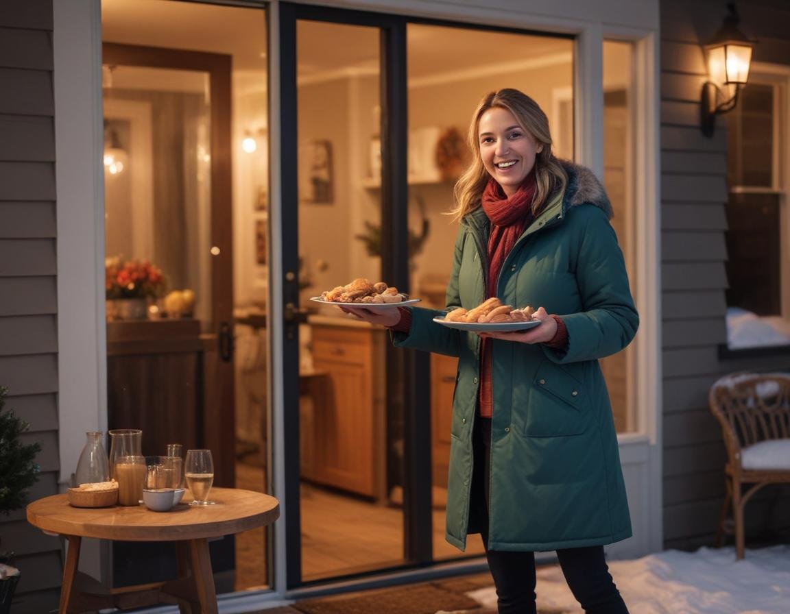 принимать гостей