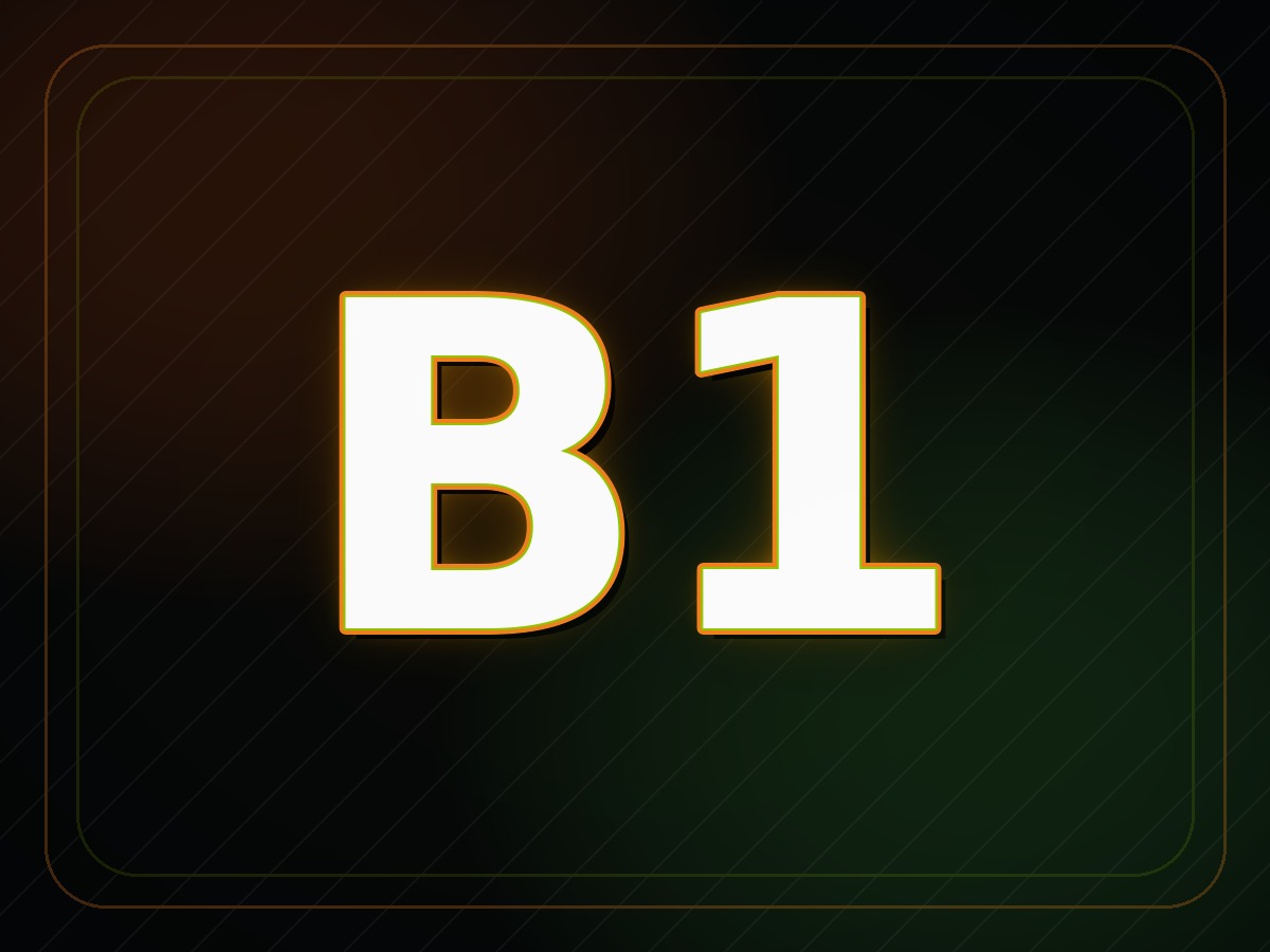 Слова B1