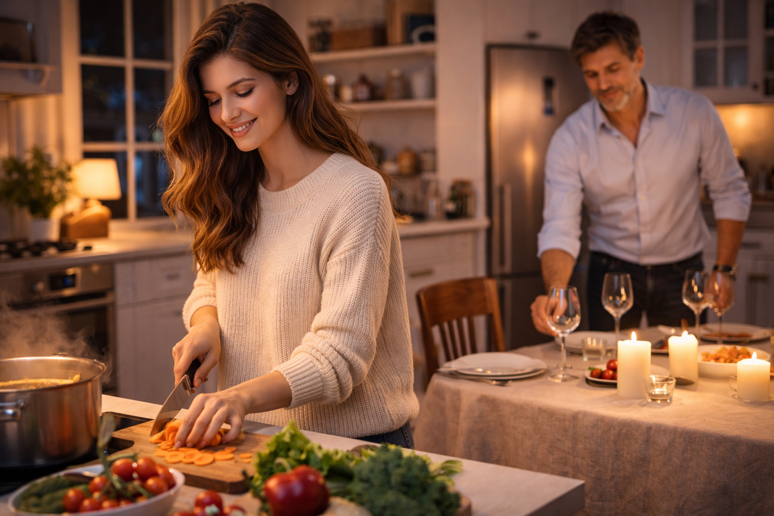 тем временем