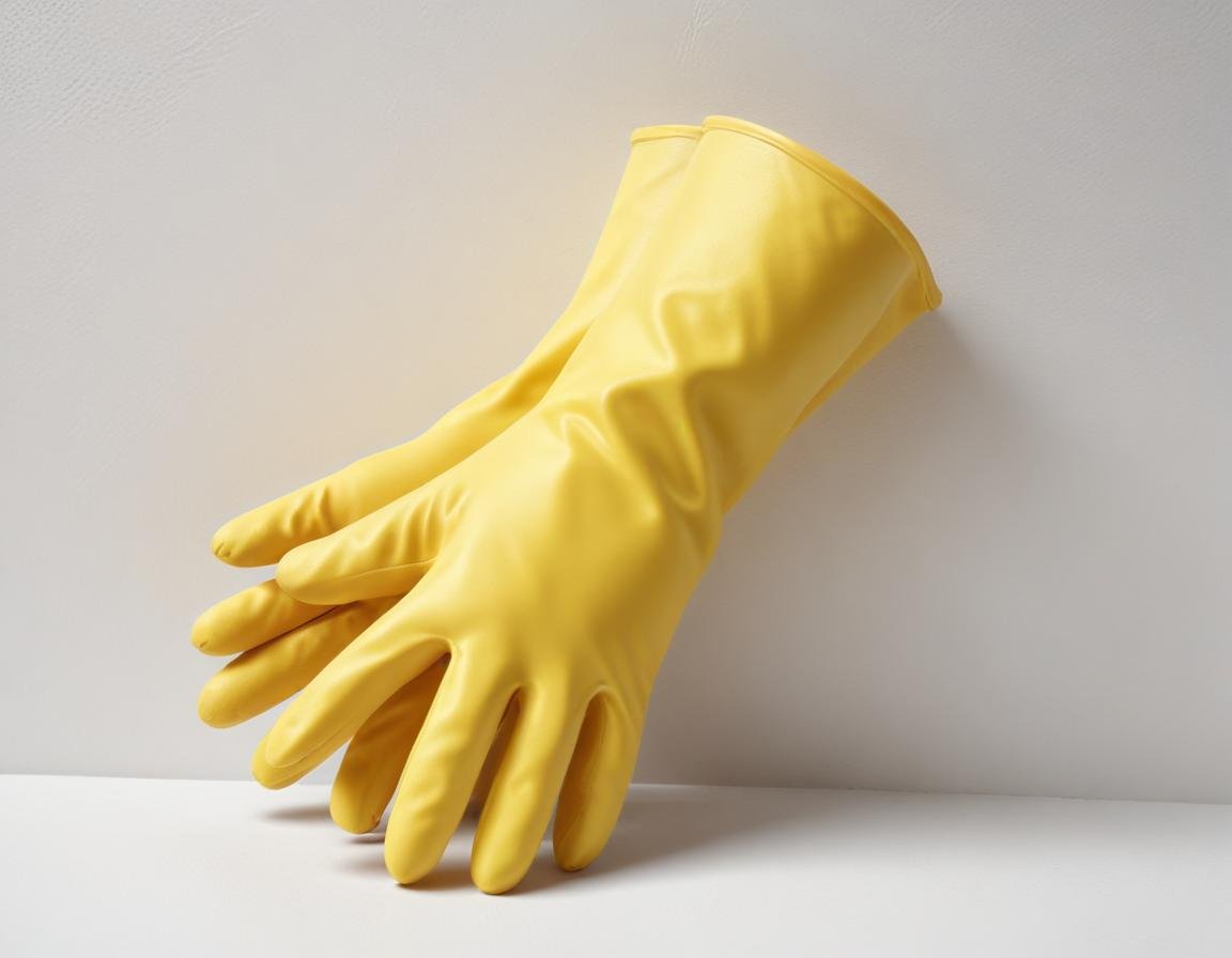 резиновые перчатки