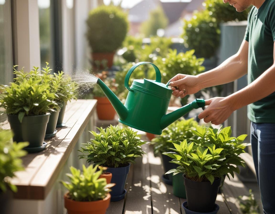 ухаживать за растениями