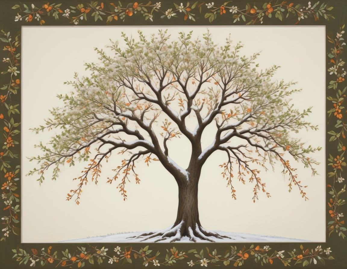 в течение года