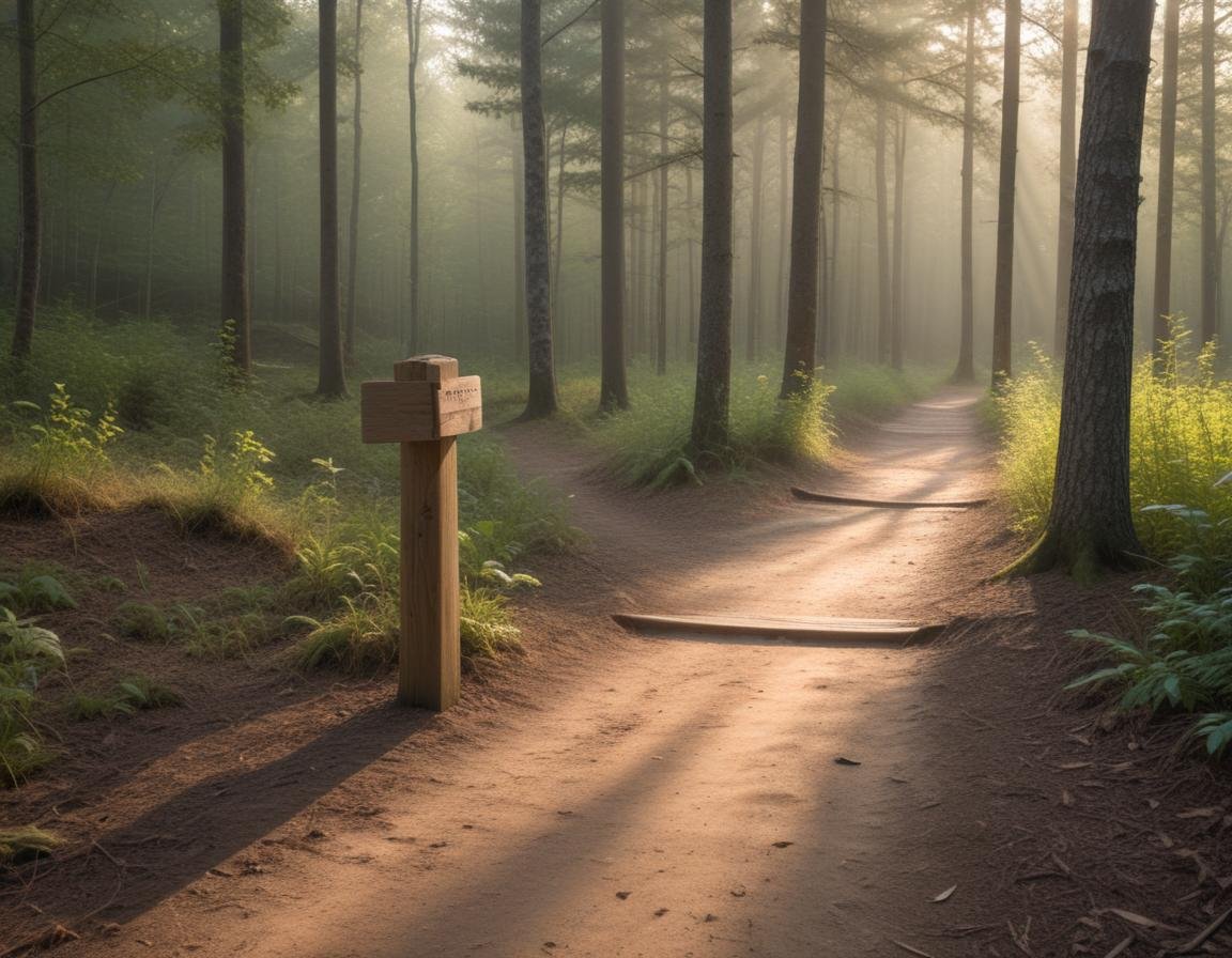 начало тропы