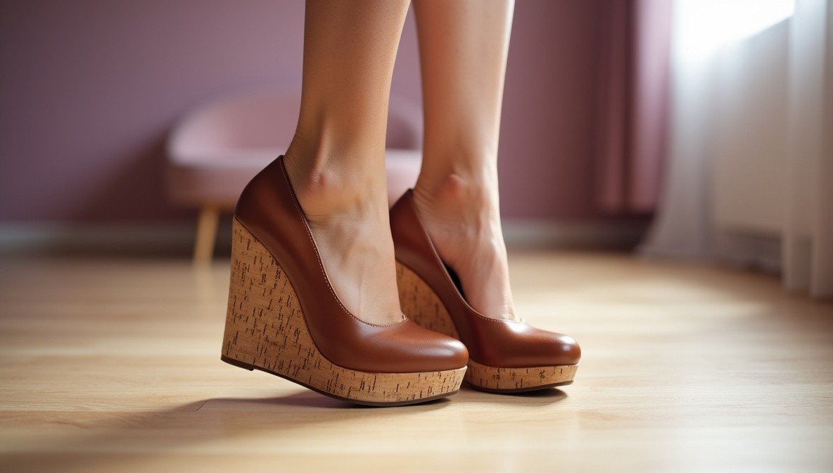 обувь на танкетке