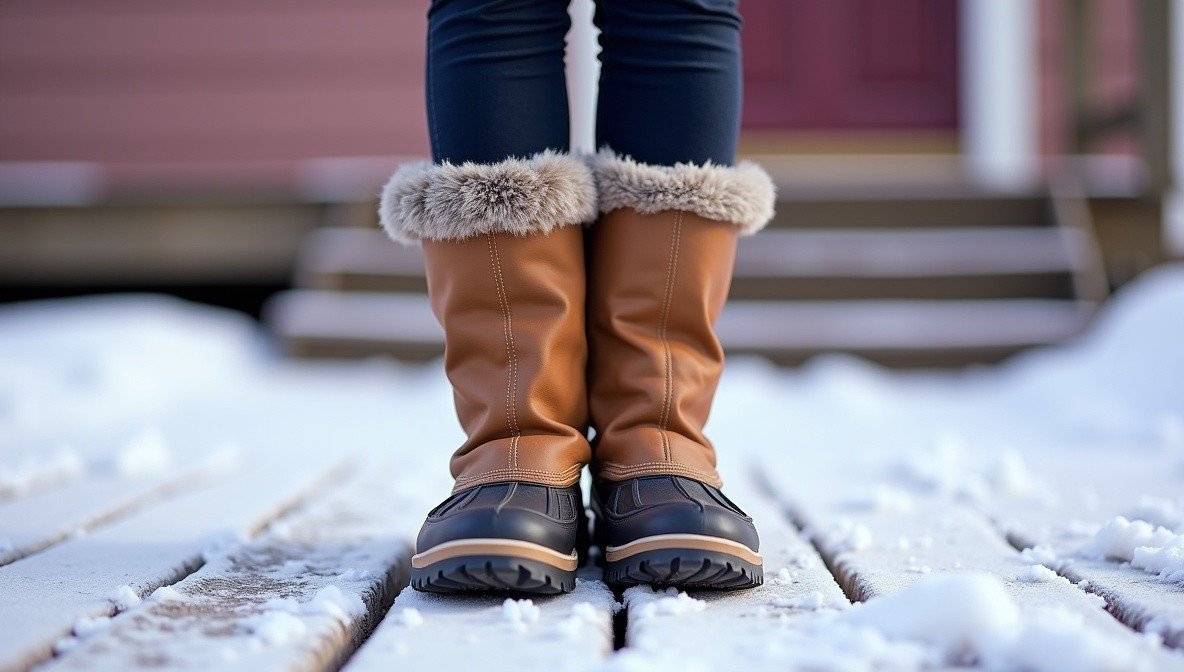 зимние ботинки