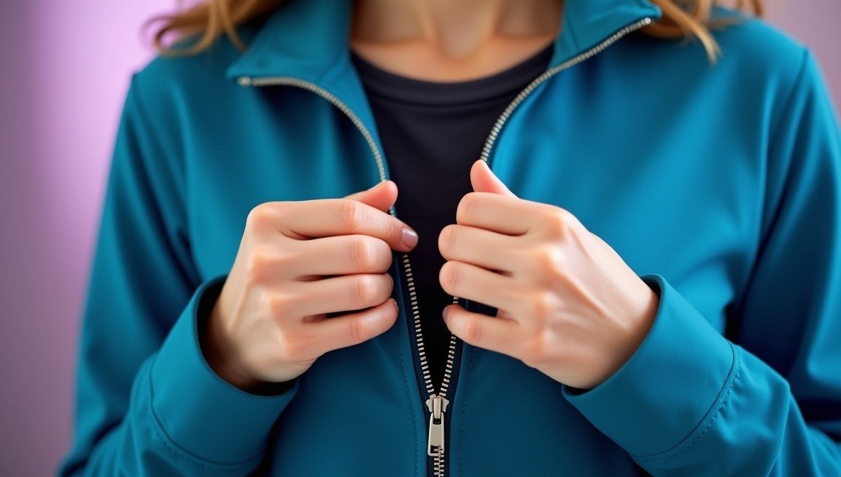 застёгивать на молнию